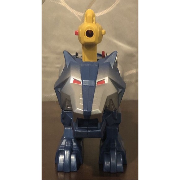 Hasbro Power Rangers Silver Wolf Zord Action Figure Wild Force Playskool Toy - Picture 8 of 11